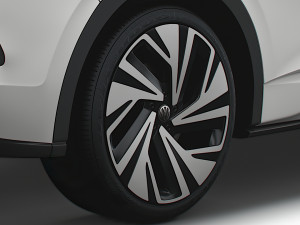 VW ID5 PRO 2022 wheel Modelo 3D