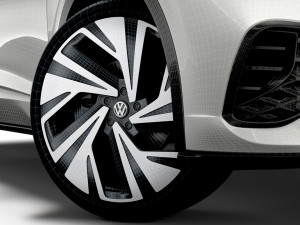 VW ID5 PRO 2022 wheel Modelo 3D