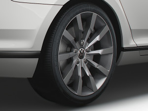 VW Passat Highline B8 2019 wheel 3D मॉडल