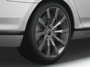 VW Passat Highline B8 2019 wheel 3D Model