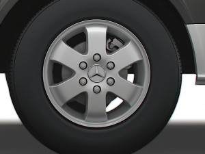 Mercedes Benz Sprinter Van 2018 wheel 3D-Modell