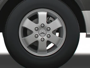 Mercedes Benz Sprinter Van 2018 wheel 3D Model