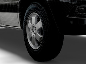 Mercedes Benz Sprinter Van 2018 wheel 3D-Modell