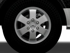 Mercedes Benz Sprinter Van 2018 wheel 3D Model