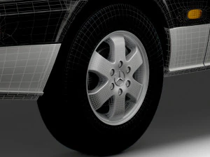 Mercedes Benz Sprinter Van 2018 wheel 3D Model