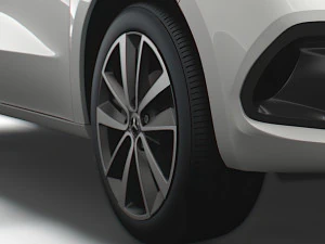 मर्सिडीज बेंज टी क्लास 2023 व्हील 3D मॉडल