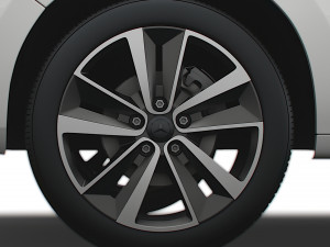 Mercedes Benz T klasse 2023 wheel 3D Модель