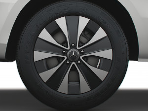 Mercedes Benz Vito Tourer 2019 wheel 3D 모델