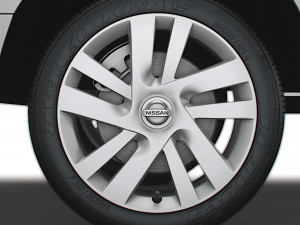 Nissan NV200 Compact Cargo 2022 wheel Modello 3D