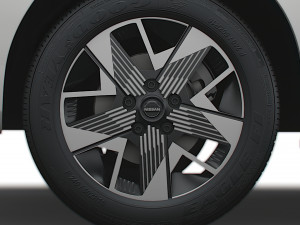 Nissan Townstar Van L2 2022 wheel Modelo 3D
