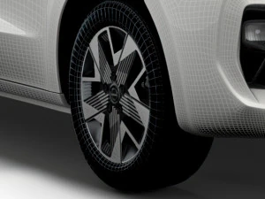 Nissan Townstar Van L2 2022 wheel 3D Model