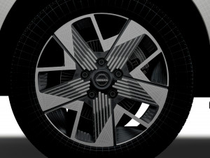 Nissan Townstar Van L2 2022 wheel Modelo 3D