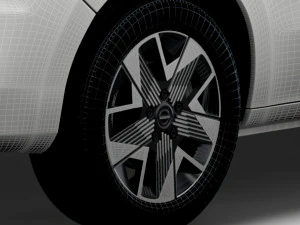 Nissan Townstar Van L2 2022 wheel 3D Model