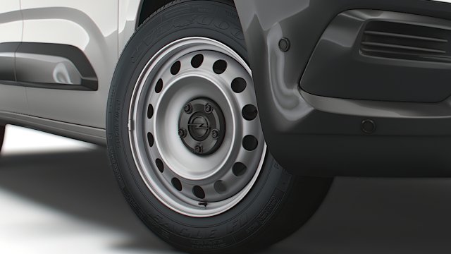 Opel Combo Edition Van 2021 wheel 3Dモデル .c4d .max .obj .3ds .fbx .stl .blend