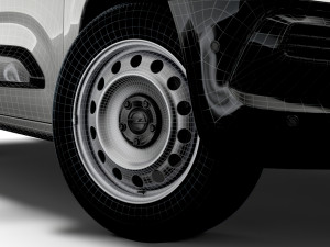 Opel Combo Edition Van 2021 wheel 3Dモデル