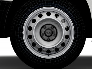 Opel Combo Edition Van 2021 wheel 3Dモデル