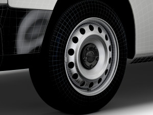 Opel Combo Edition Van 2021 wheel 3Dモデル