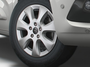 Opel Combo Limited Edition Van 2021 wheel 3D Model