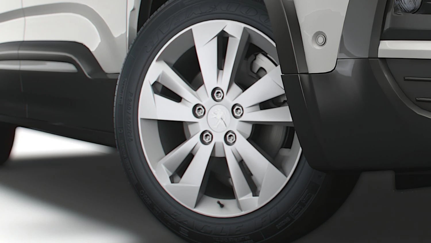 Peugeot Rifter 2020 wheel 3D Model .c4d .max .obj .3ds .fbx .stl .blend 