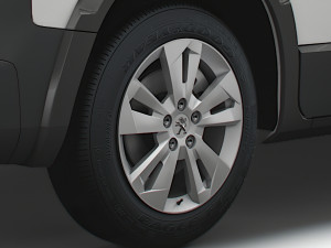 Peugeot Rifter 2020 wheel Modello 3D