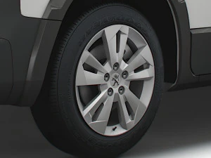Peugeot Rifter 2020 wheel 3D Model