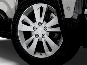 Peugeot Rifter 2020 wheel Modello 3D