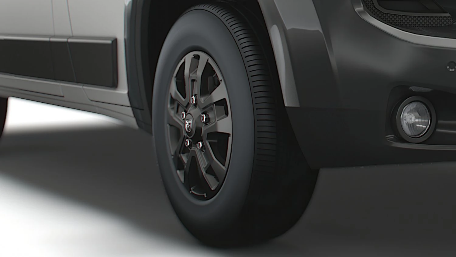 RAM Promaster Van 2023 wheel 3D Model .c4d .max .obj .3ds .fbx .stl .blend 