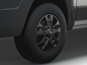 RAM Promaster Van 2023 wheel 3D Model