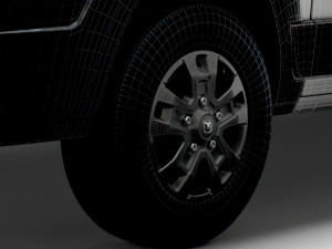 RAM Promaster Van 2023 wheel 3D Model