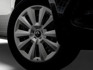 Renault Kangoo 2021 wheel 3D मॉडल