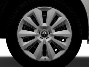 Renault Kangoo 2021 wheel 3D मॉडल