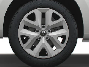 Renault Kangoo EV Van 2022 wheel 3D Model
