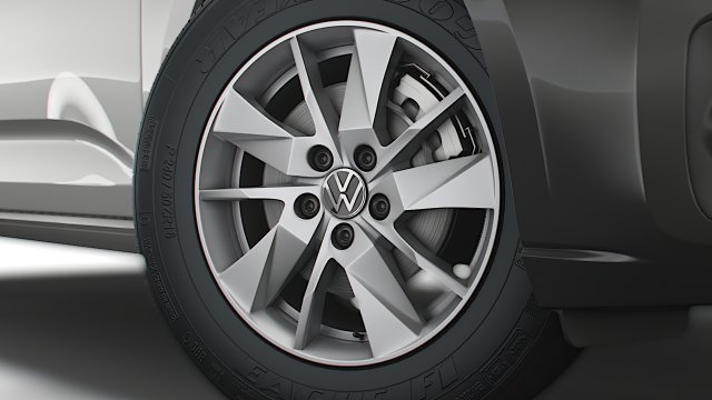 Volkswagen Caddy 2021 wheel Modello 3D .c4d .max .obj .3ds .fbx .stl .blend 
