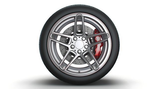 AC SCHNITZER type II wheel 3D Модель .c4d .max .obj .3ds .fbx .stl .blend 