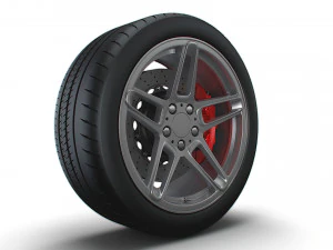 AC SCHNITZER type II wheel 3D Model