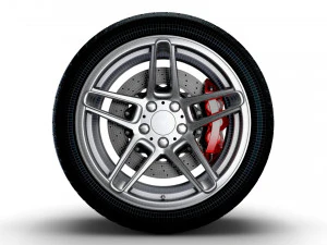 AC SCHNITZER type II wheel 3D Model