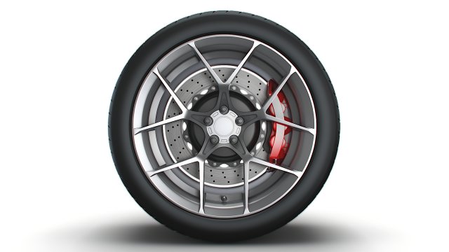 American Racing AR924 wheel Modello 3D .c4d .max .obj .3ds .fbx .stl .blend 