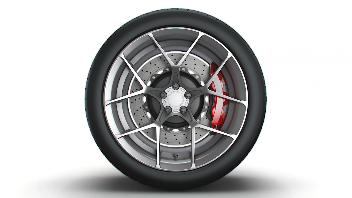 American Racing AR924 wheel 3D Model .c4d .max .obj .3ds .fbx .stl .blend 