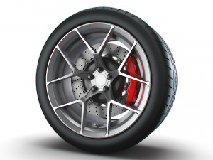 American Racing AR924 wheel Modello 3D