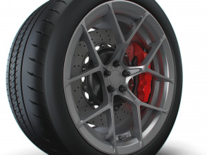 American Racing AR924 wheel Modello 3D