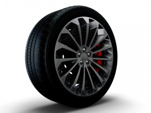 Audi E Tron wheel 3D Model