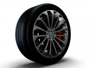 Audi E Tron wheel 3D Model