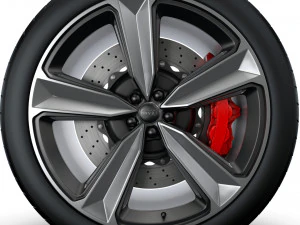 Audi RS5 wheel 3D Model