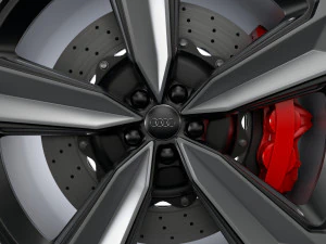 Audi RS5 wheel 3D Model