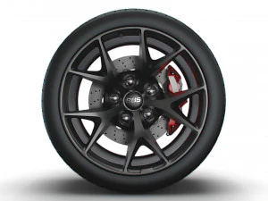 Ruota BBS SR Modello 3D