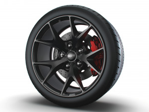 BBS SR wheel Model 3D