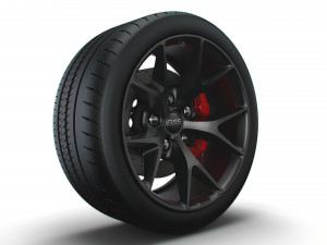 BBS SR wheel Model 3D