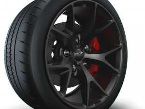 BBS SR wheel Model 3D