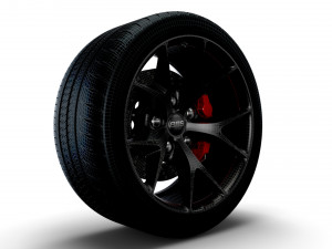 BBS SR wheel Model 3D