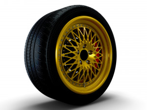 Forgeline Heritage Series LS3 wheel 3D Model